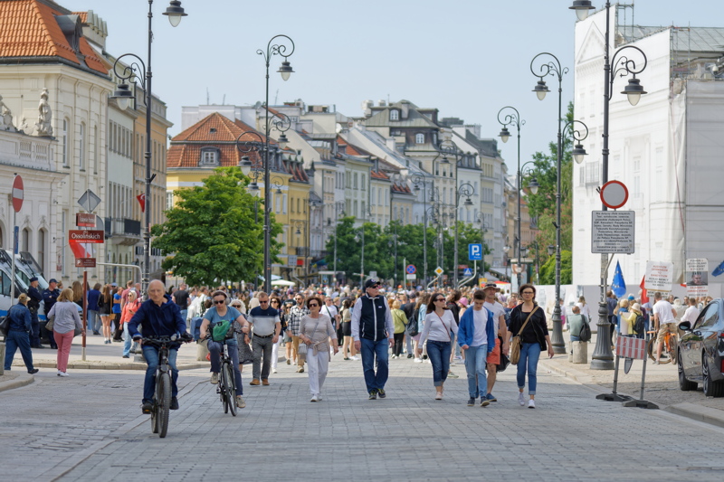 Cityscape of Warsaw 2